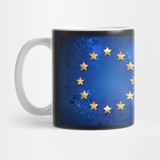 Grungy European Union symbol by Blackmoon9